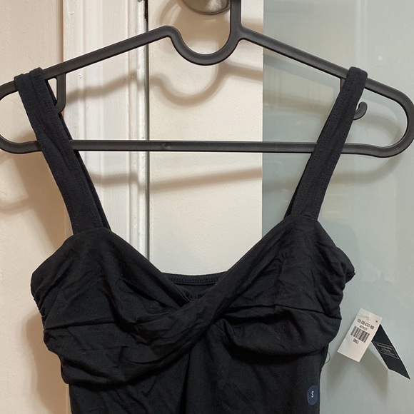 Abercrombie & Fitch Black Cross over Bodysuit - Picture 2 of 7